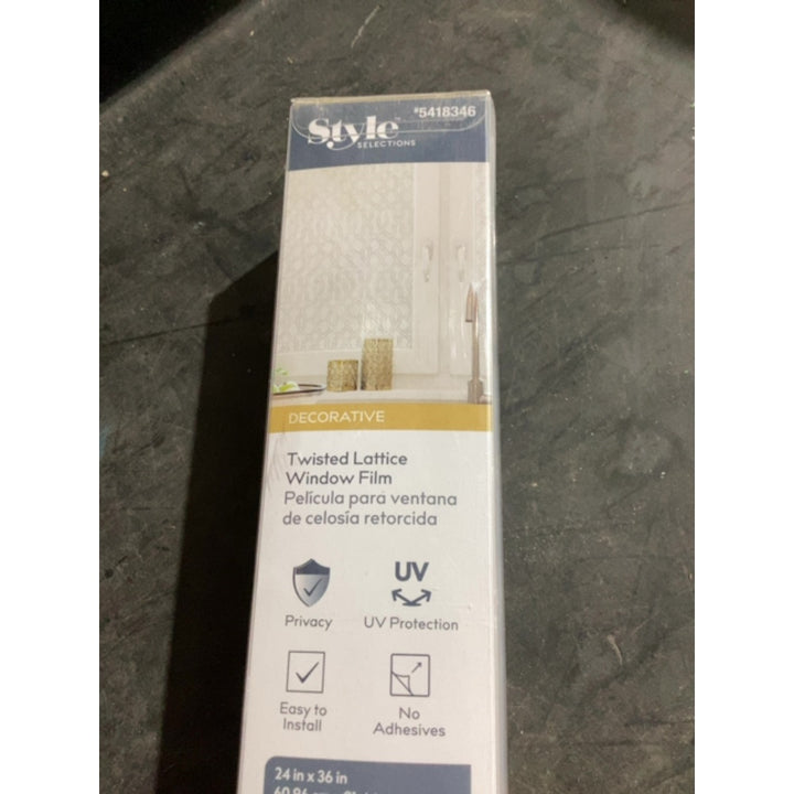 Lot # 1110 Style Selections Window Film $20.00