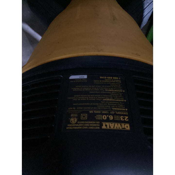 Lot # 2495 DeWalt WetDry Vac $79.00