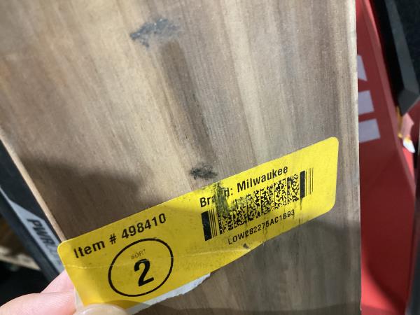 Lot # 2022 Milwaukee Capacity Wood Dolly $40