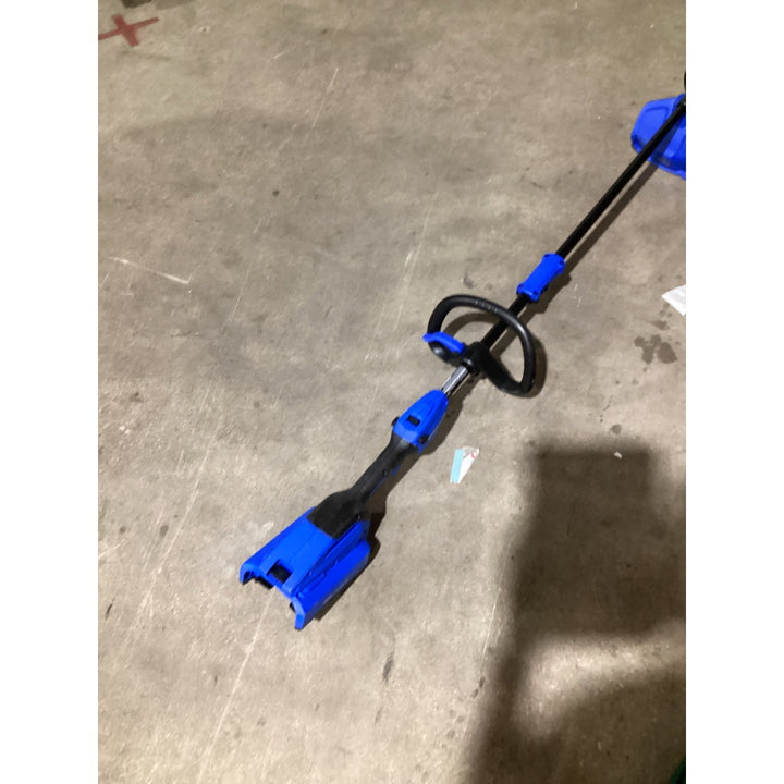 Lot # 1421 KOBALT 40V Brushless String Trimmer KST 1040B-03 - Cordless Electric, Blue