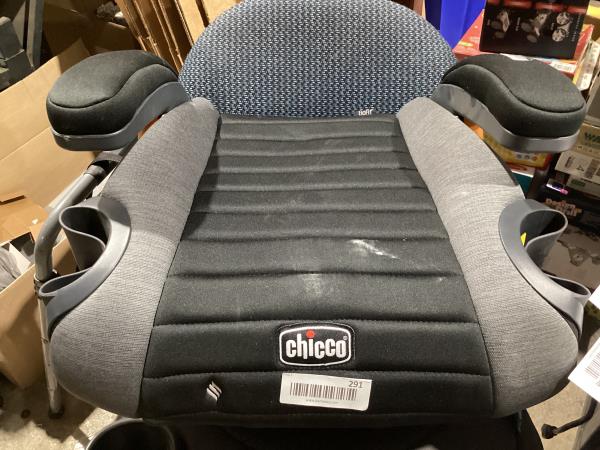 Lot # 291 Chicco GoFit Backless Booster Car Seat $55