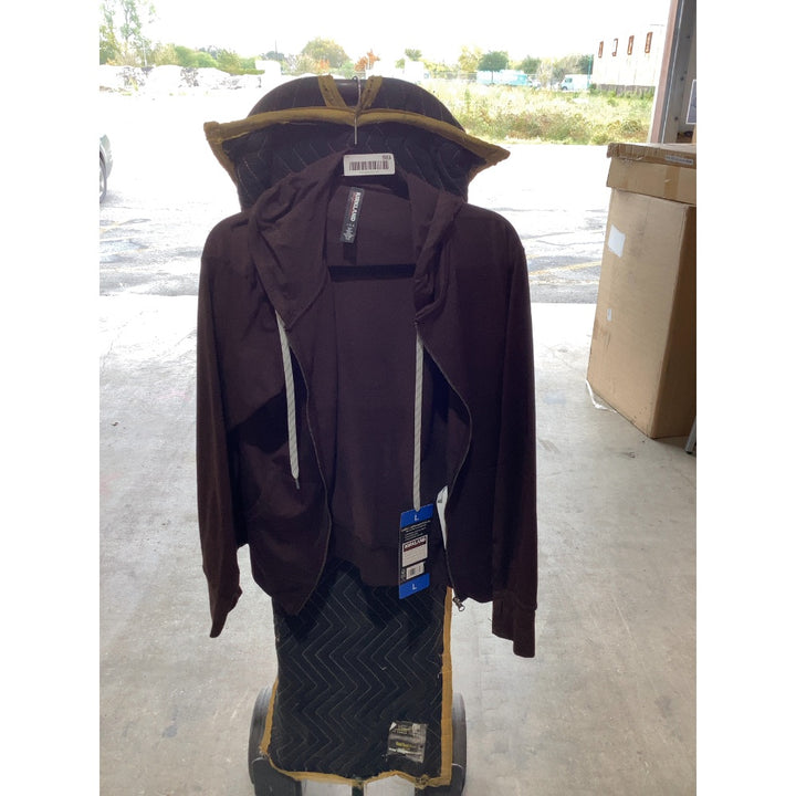 Lot # 983 KIRKLAND Mahogany Hoodie Jacket $46.00