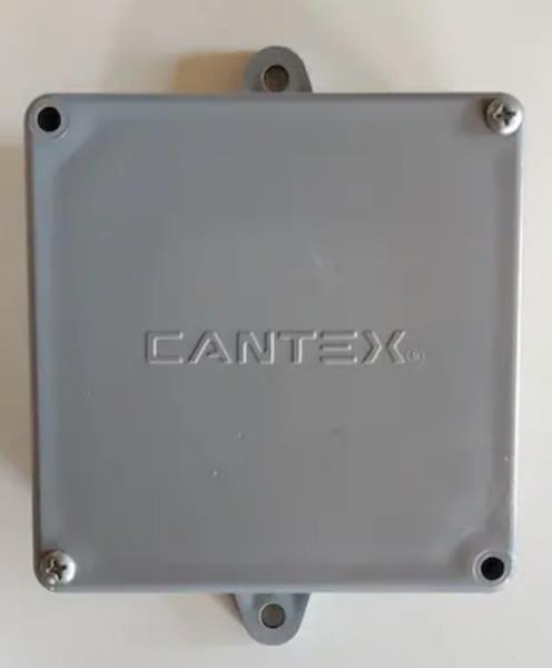 Lot # 2032 CANTEX Gray PVC New work/Old work $39