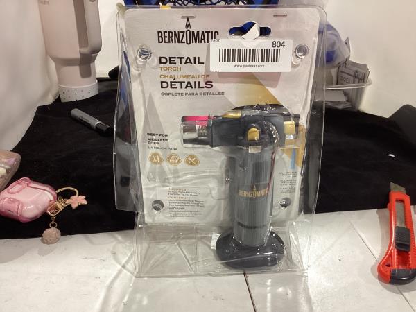 Lot # 804 Bernzomatic Butane Micro Torch Black Small $41