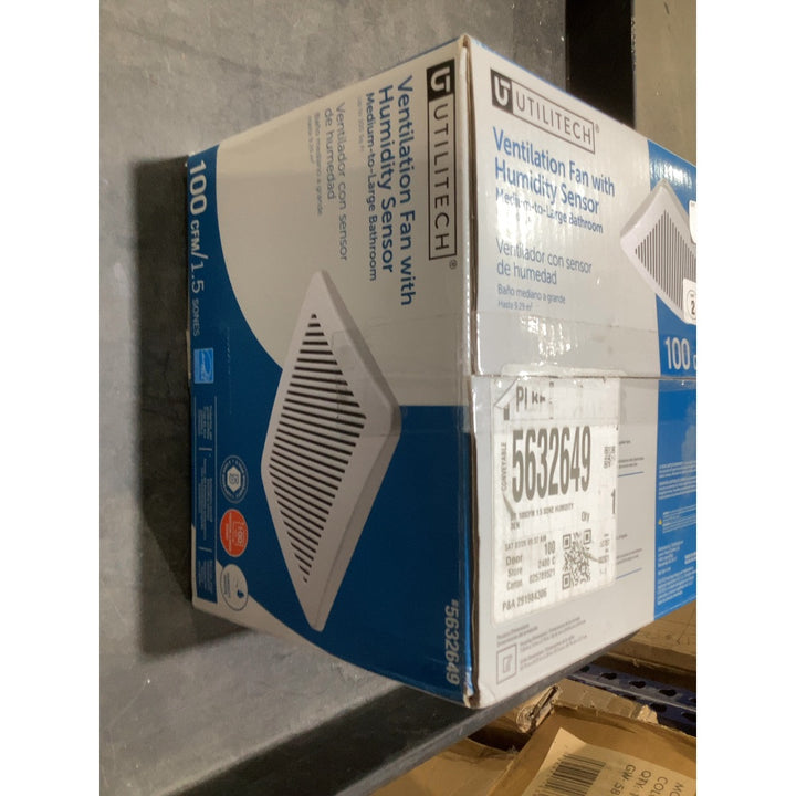 Lot # 1678 Utilitech Bathroom Fan $99