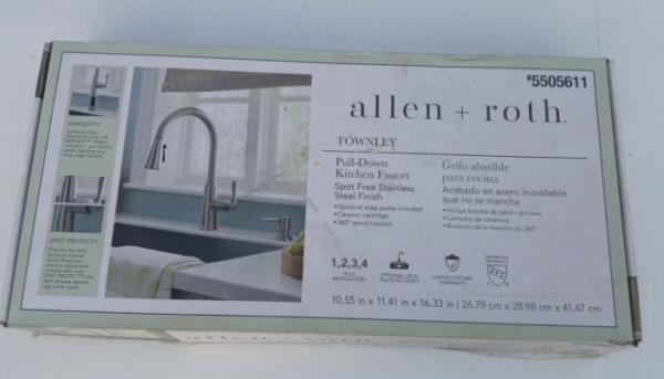 Lot # 736 Allen  Roth Kitchen Faucet $19.99