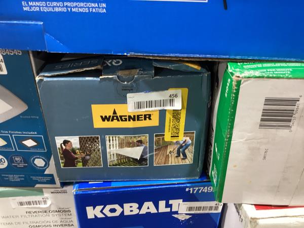 Lot # 456 Wagner QX2 Handheld Stain Sprayer $74