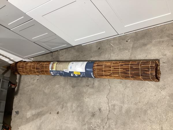 Lot # 2216 GARDEN CRAFT 15ft x 6ft Bamboo Reed  Fencing $40