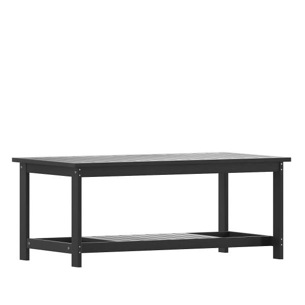 Lot # 1686 Flash Furniture Two Tiered  Coffee Table $215