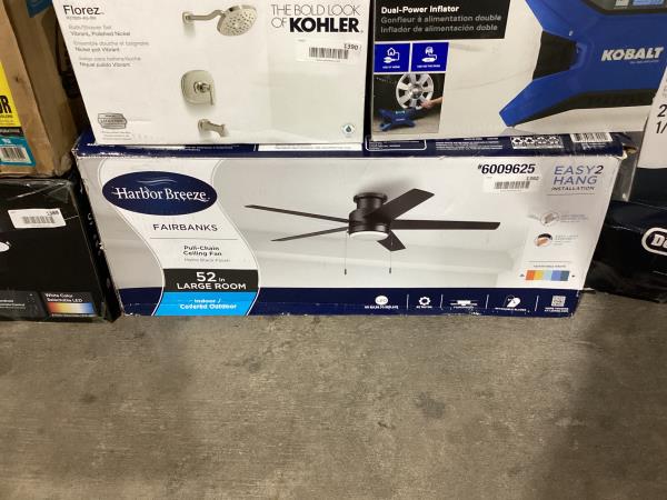 Lot # 1392 Harbor Breeze CEILING FAN $120
