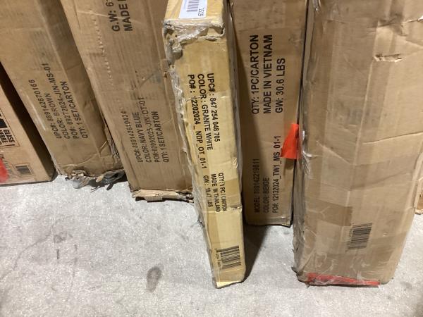 Lot # 1519 Flash Furniture Plastic Folding Training Table $97