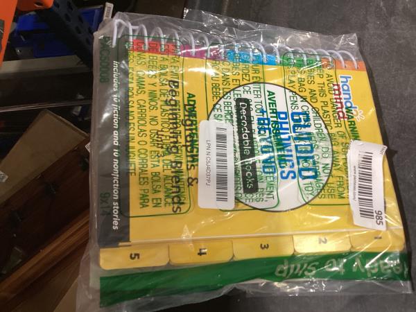 Lot # 985 hand2mind Decodable Books Unit 3 $19.00