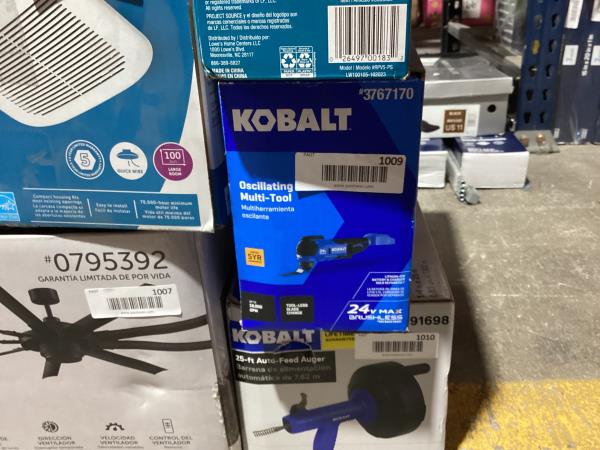 Lot # 1009 Kobalt Cordless Brushless 24-volt $99