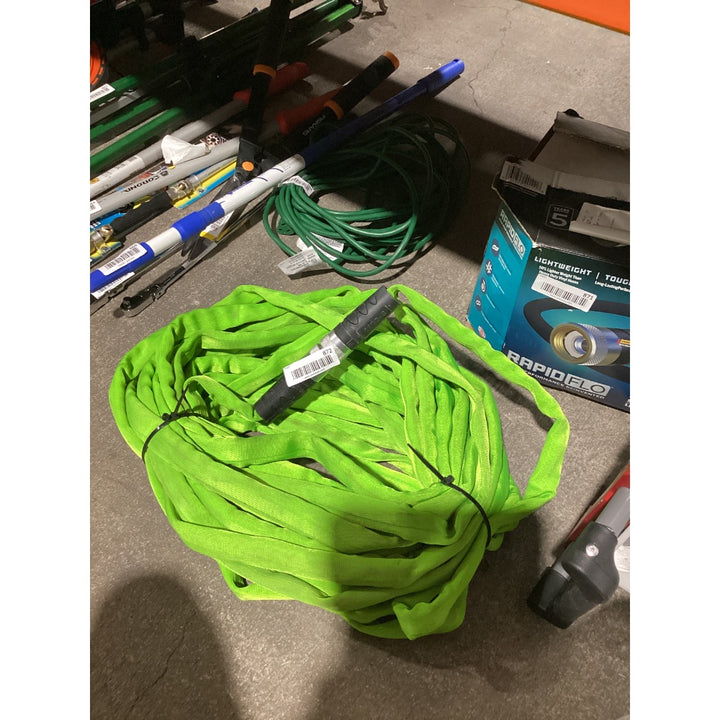 Lot # 872 Zero-G Bright Green Lightweight Garden Hose 50ft $45