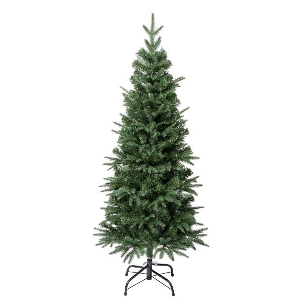 Lot # 1562 National Tree Company First Traditions Duxbury Slim Christmas Tree with Hinged Branches, 4.5 ft