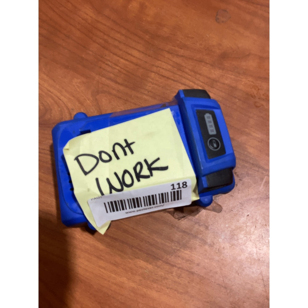 Lot # 118 Kobalt KB 524-03 Battery $15.00