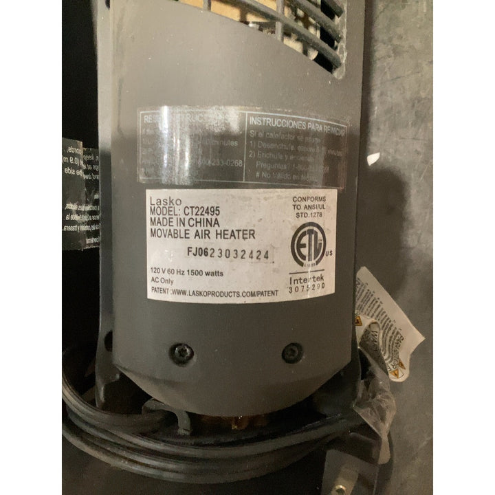 Lot # 923 Lasko Tower Heater $35.00
