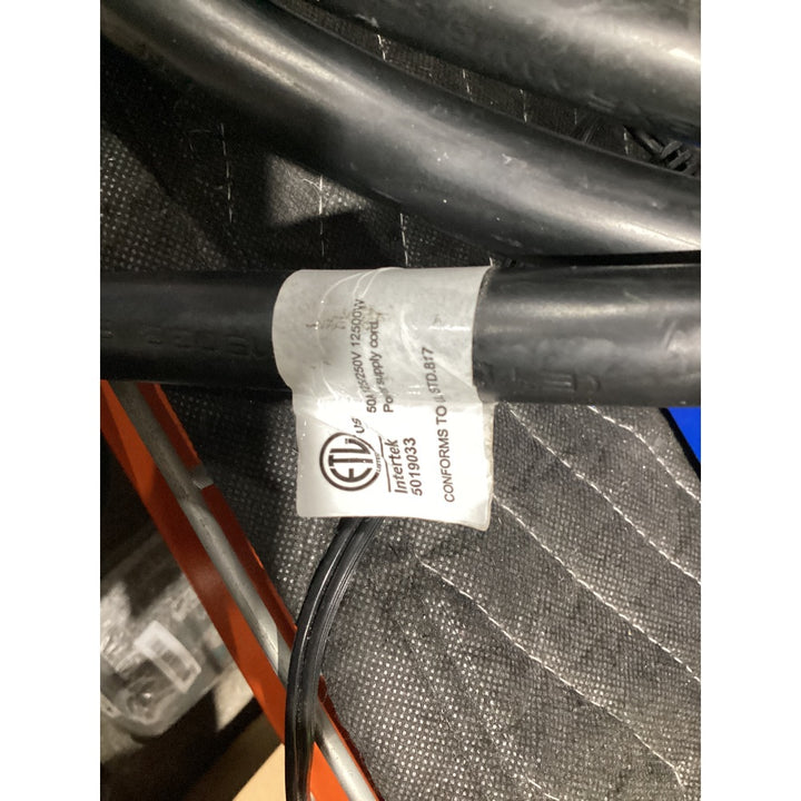 Lot # 886 Unbranded Electrical Power Cord 50A125V-250V $120