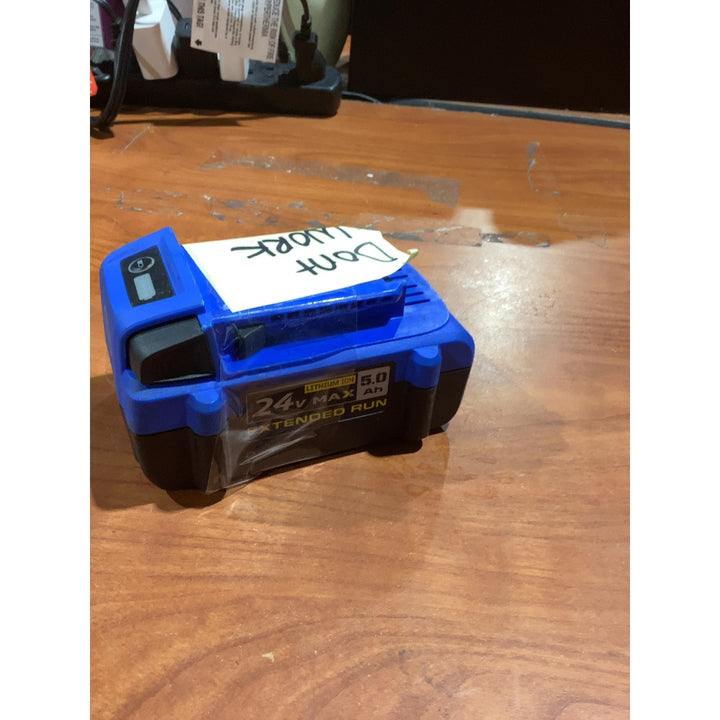 Lot # 118 Kobalt KB 524-03 Battery $15.00