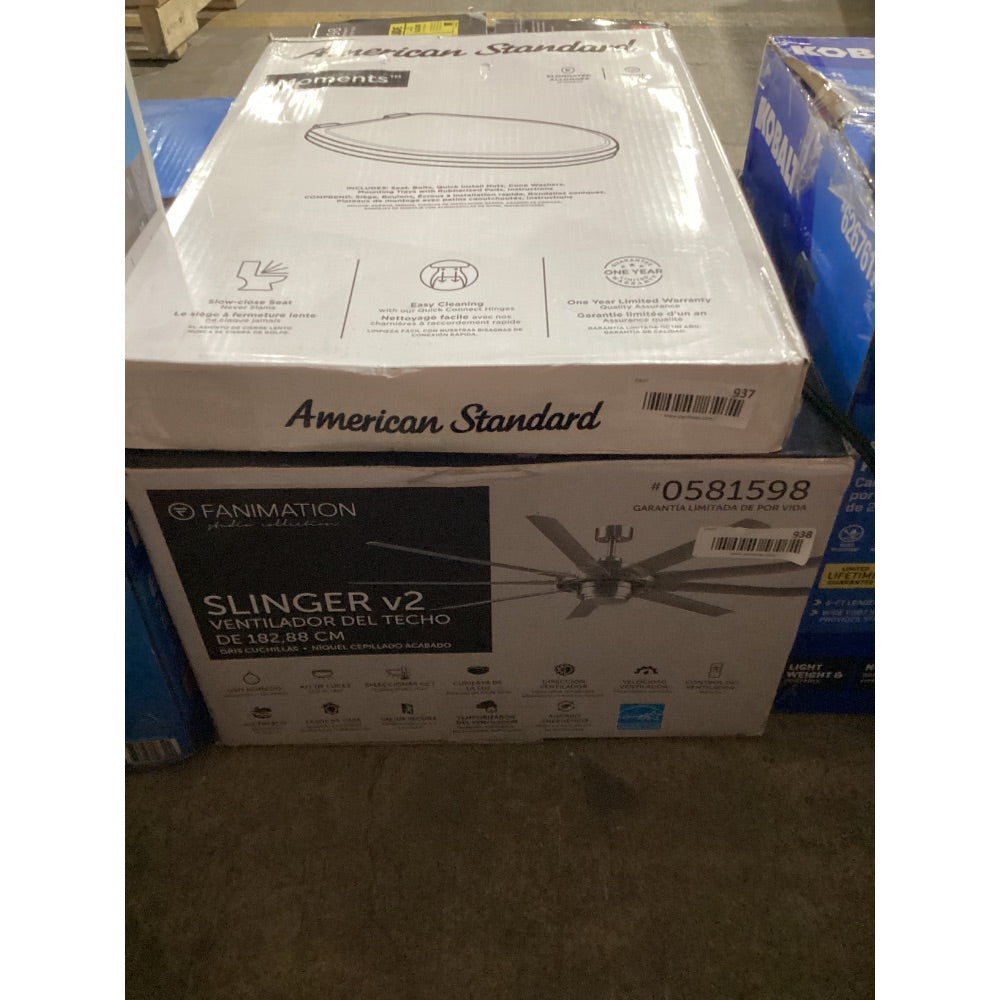 Lot # 938 Fanimation Fan $320