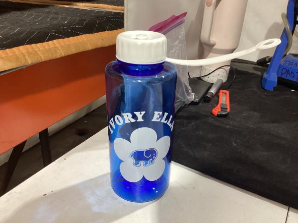 Lot # 384 IVORY ELLA Water Bottle, Blue