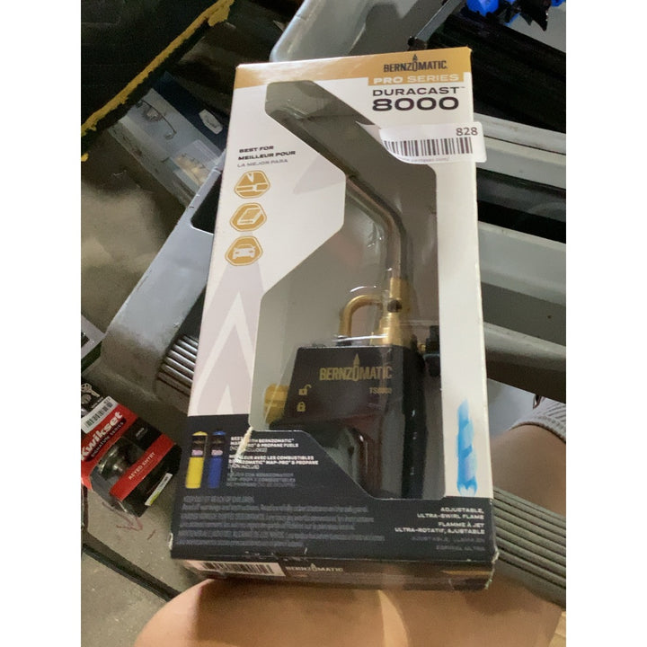 Lot # 828 Bernzomatic Max Performance Torch $55.71