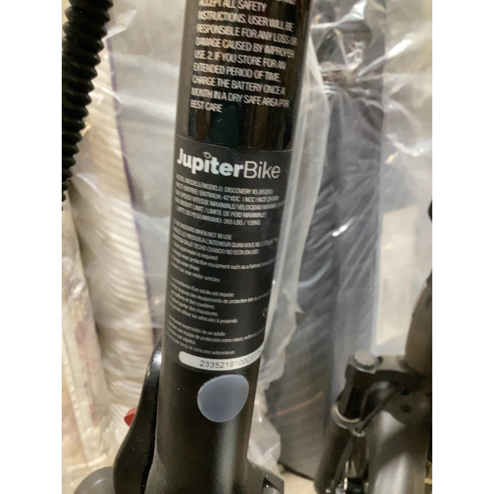 Lot # 2385 JupiterBike Electric Bike $30.00