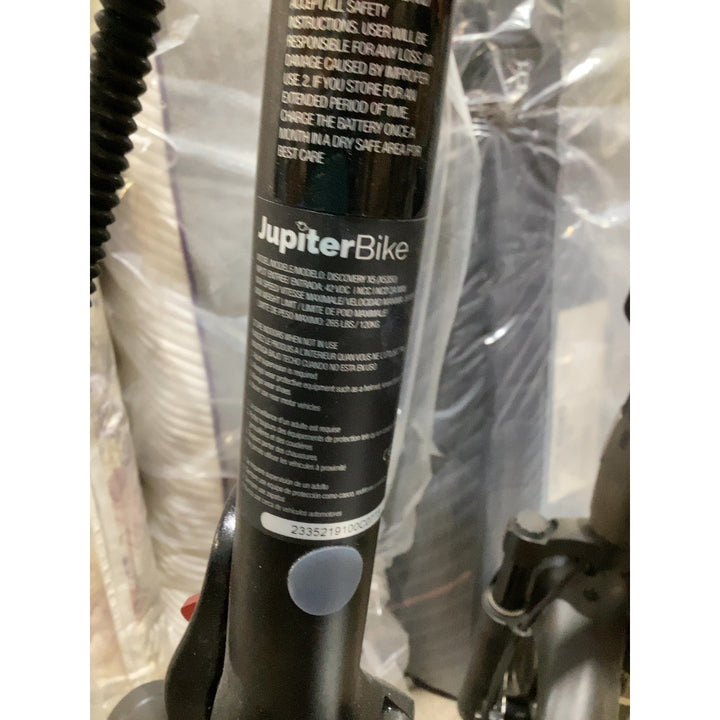 Lot # 2385 JupiterBike Electric Bike $30.00