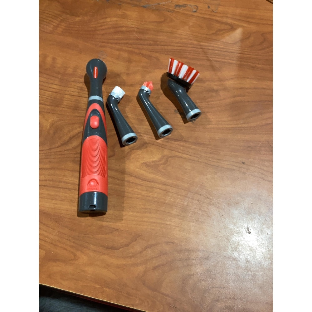 Lot # 1175 Cordless Electric Scrubber RedGrey - $39.99