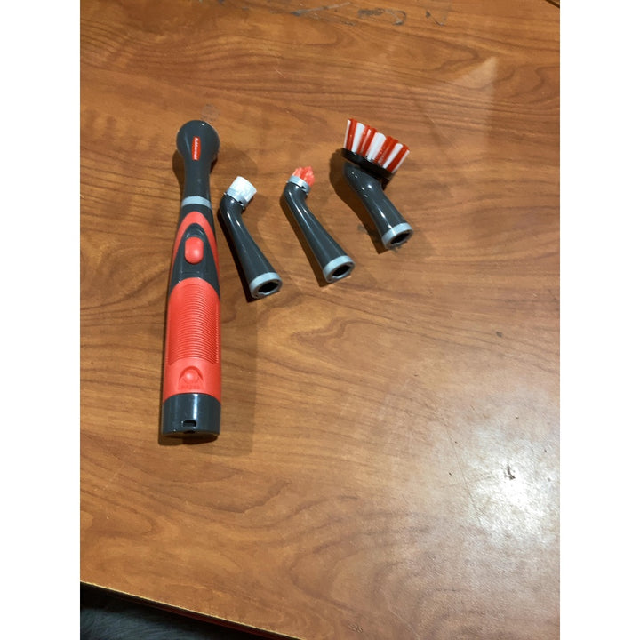 Lot # 1175 Cordless Electric Scrubber RedGrey - $39.99