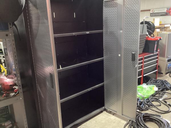 Lot # 8 Gladiator Ready-to-Assemble Storage Cabinet $450