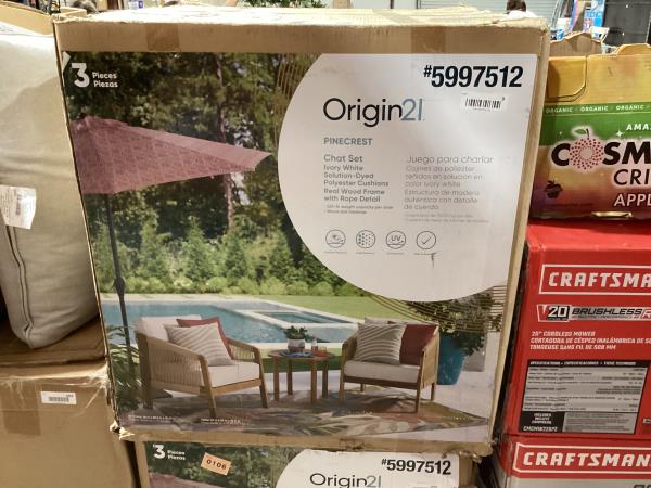Lot # 9 Origin 21 Pinecrest 3 -Piece $398
