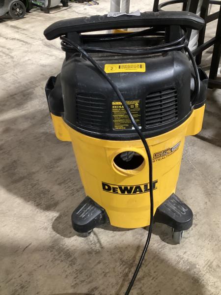 Lot # 2118 DEWALT Stealthsonic Quiet Corded Shop Vacuum $220
