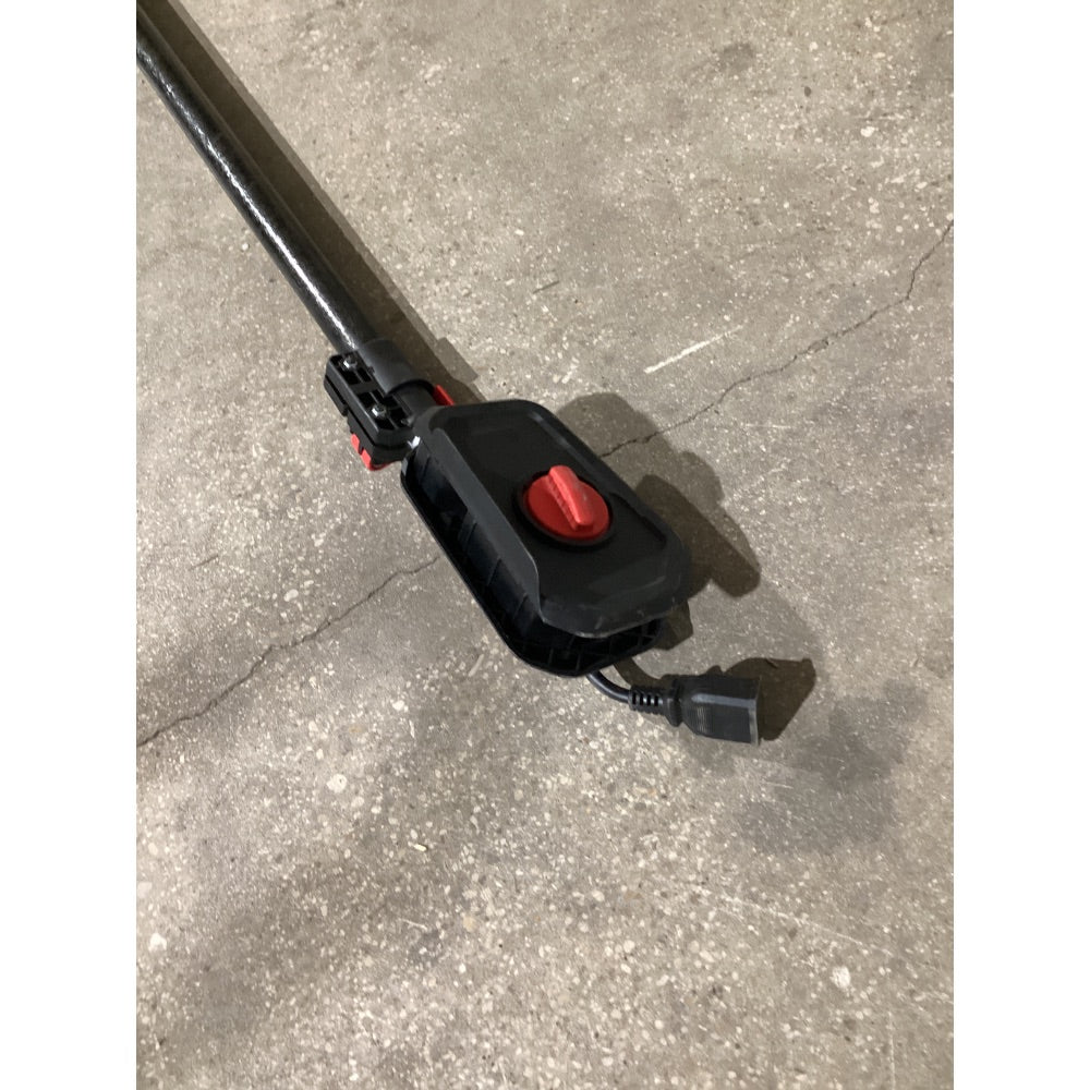 Lot # 1274 Electric Pole Tool Extension - Corded Connection, Long Reach, Ergonomic Grip, Red and Black