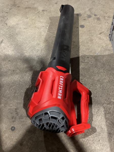 Lot # 164 CRAFTSMAN V20 Cordless Axial Leaf Blower $89