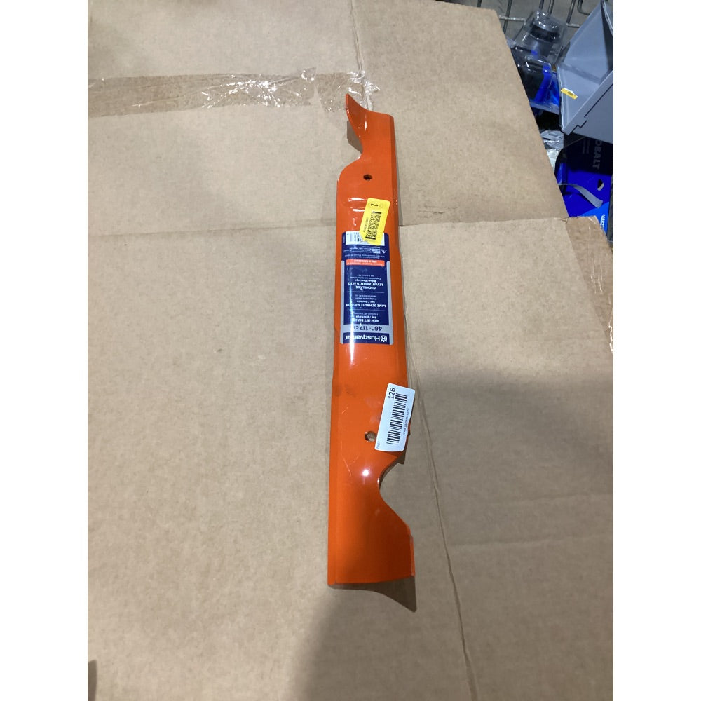Lot # 126 Husqvarna Mower Blade Orange $35