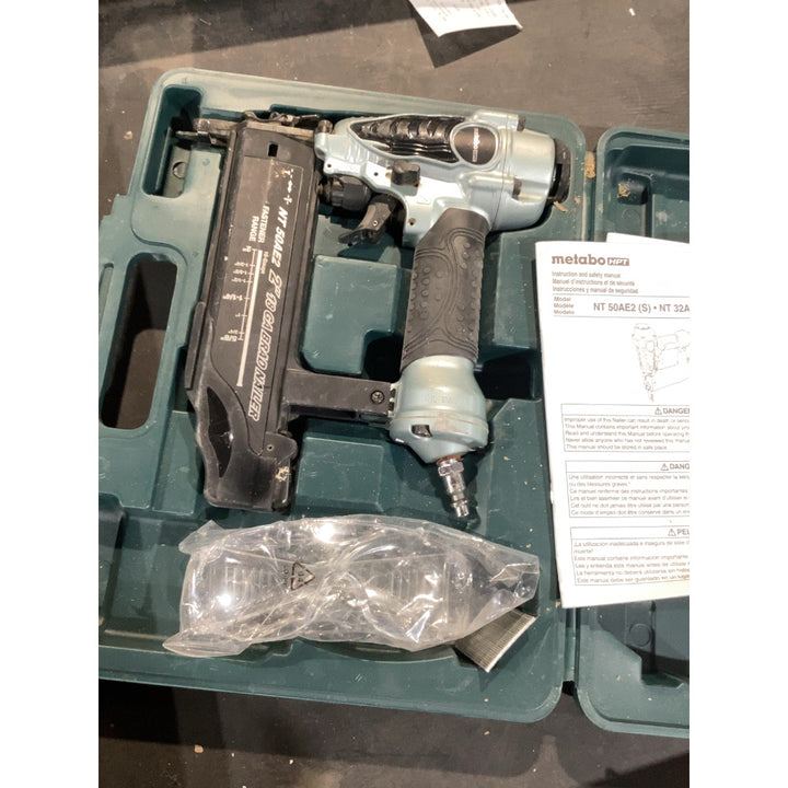 Lot # 1886 Metabo HPT 2-in 18 -Gauge Pneumatic Straight Brad Nailer $109
