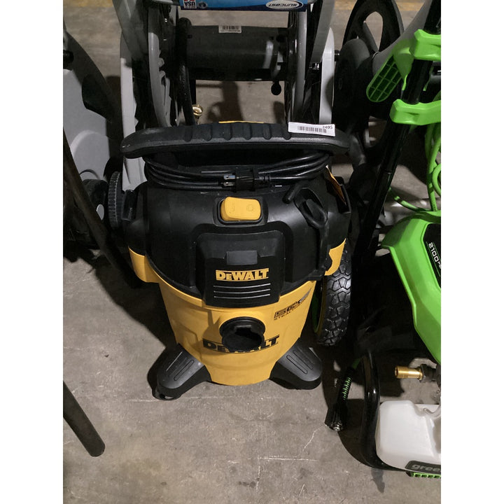 Lot # 2495 DeWalt WetDry Vac $79.00