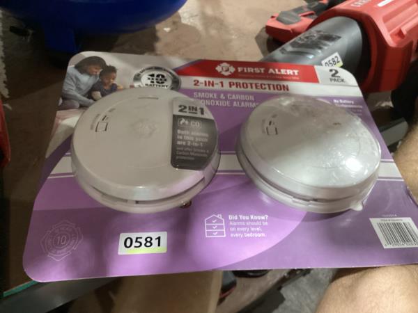 First Alert Smoke & Carbon Monoxide Alarms $75