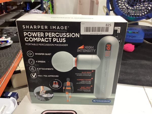 Lot # 825 Sharper Image Deep Tissue Massage Gun $80