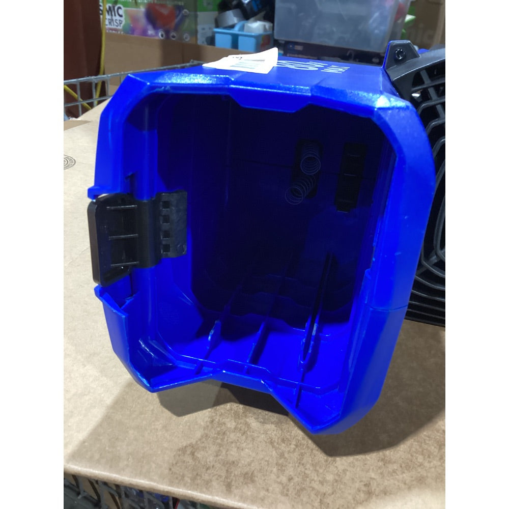 Lot # 128 KOBALT 80V Blower BlueBlack $1.99