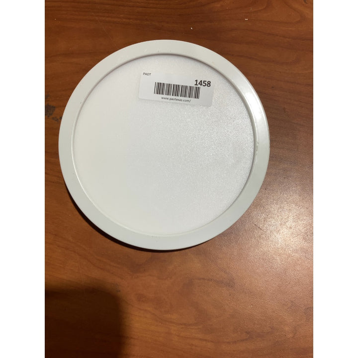 Lot # 1458 PAOT White LED Flush Mount Light $30