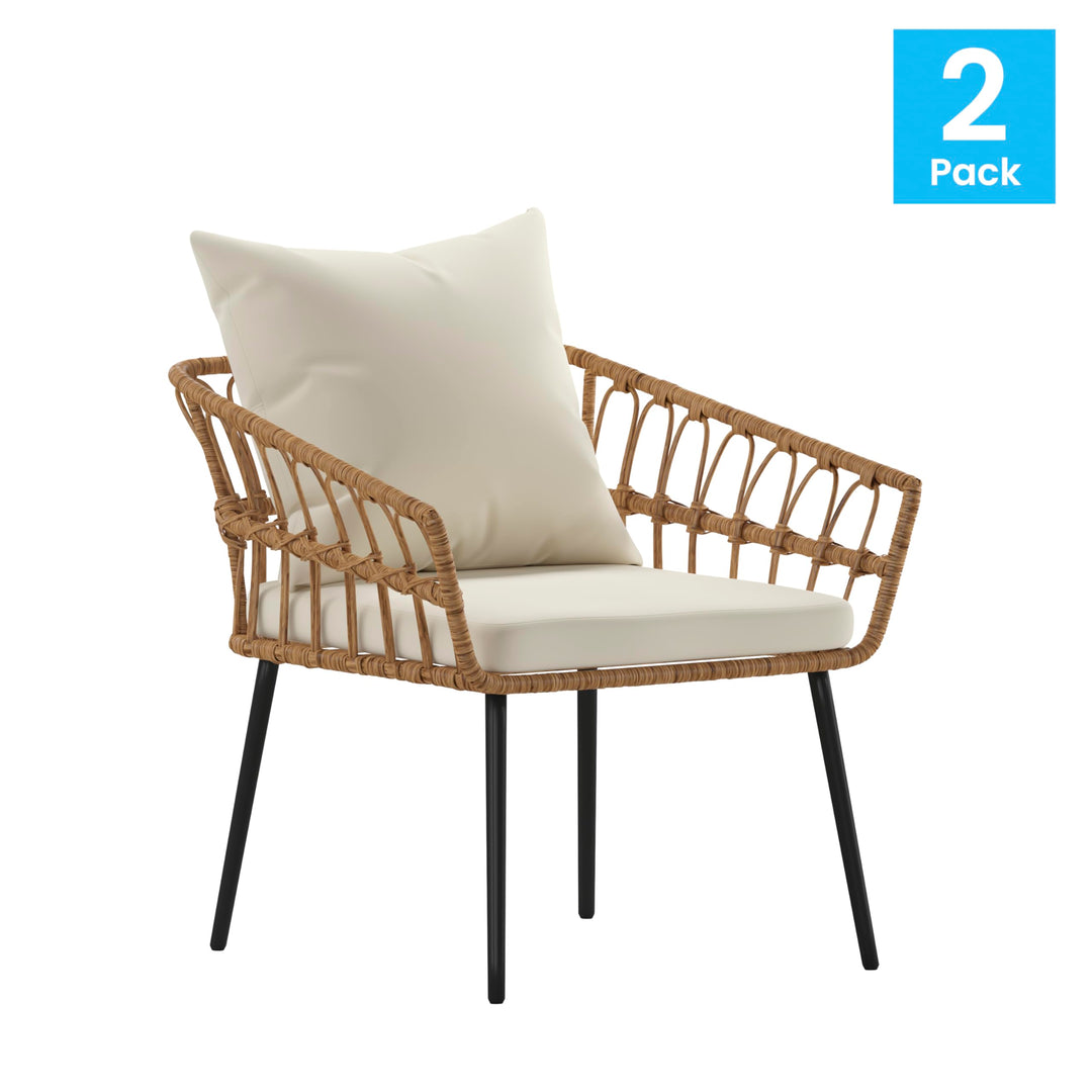 Lot # 2064 Flash Furniture Model Patio Lounge Chairs $123.02
