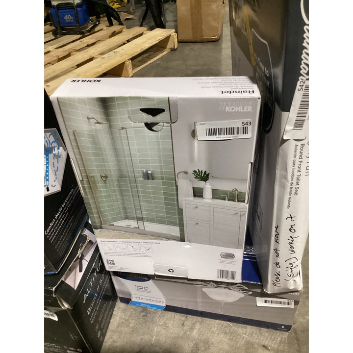 Lot # 543 Kohler brushed nickel $84.99