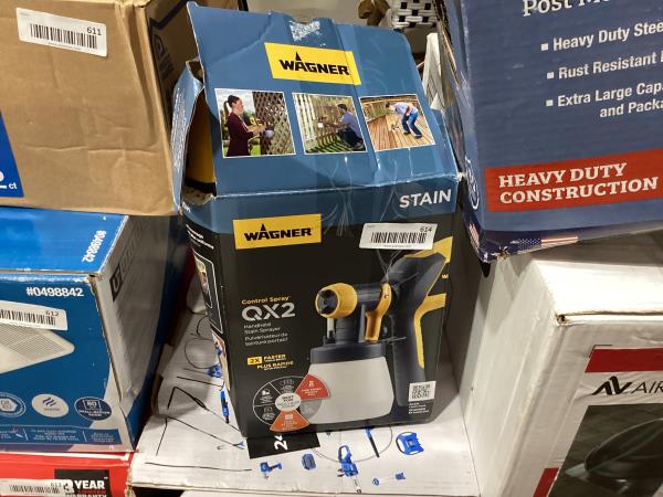 Lot # 614 Wagner QX2 Handheld Stain Sprayer $74
