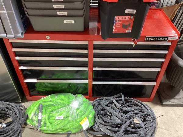 Lot # 2237 Craftsman 8-Drawer Rolling Tool Chest $380