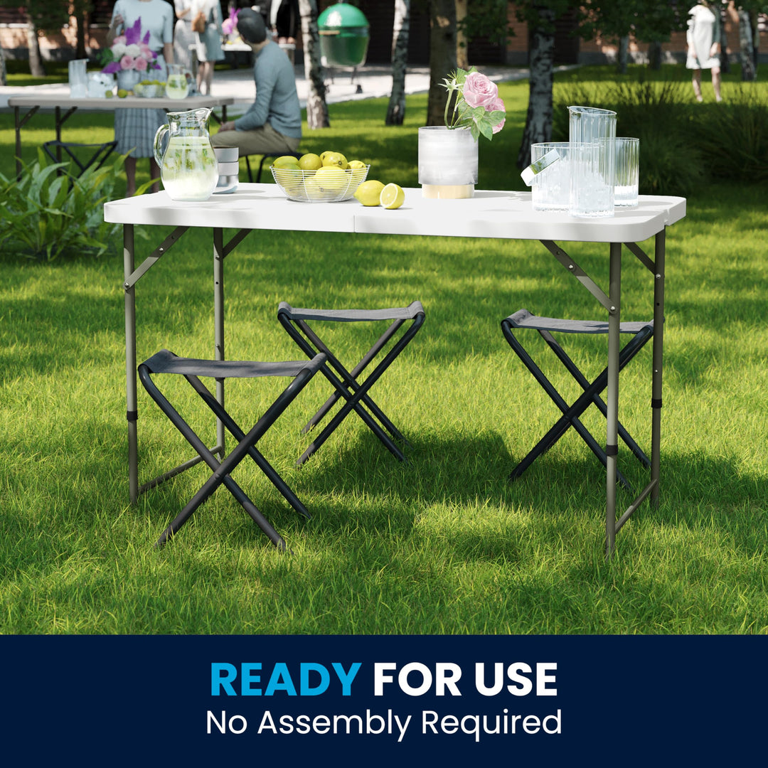 Lot # 2115 Flash Furniture Folding Table $47.77