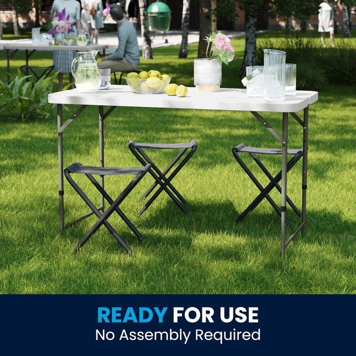 Lot # 2115 Flash Furniture Folding Table $47.77