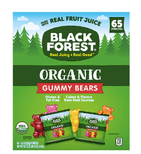Lot # 1783 Black Forest Organic Gummy Bears