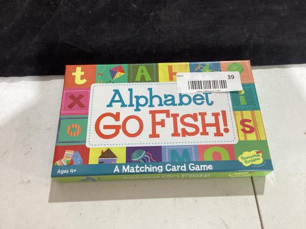 Lot # 39 Alphabet Go Fish Letter Matching Card Game